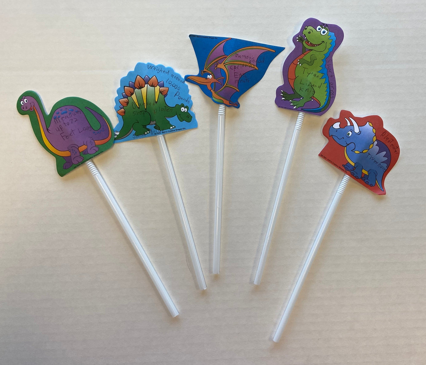 SHAPES ETC. Large Notepad - Stegosaurus